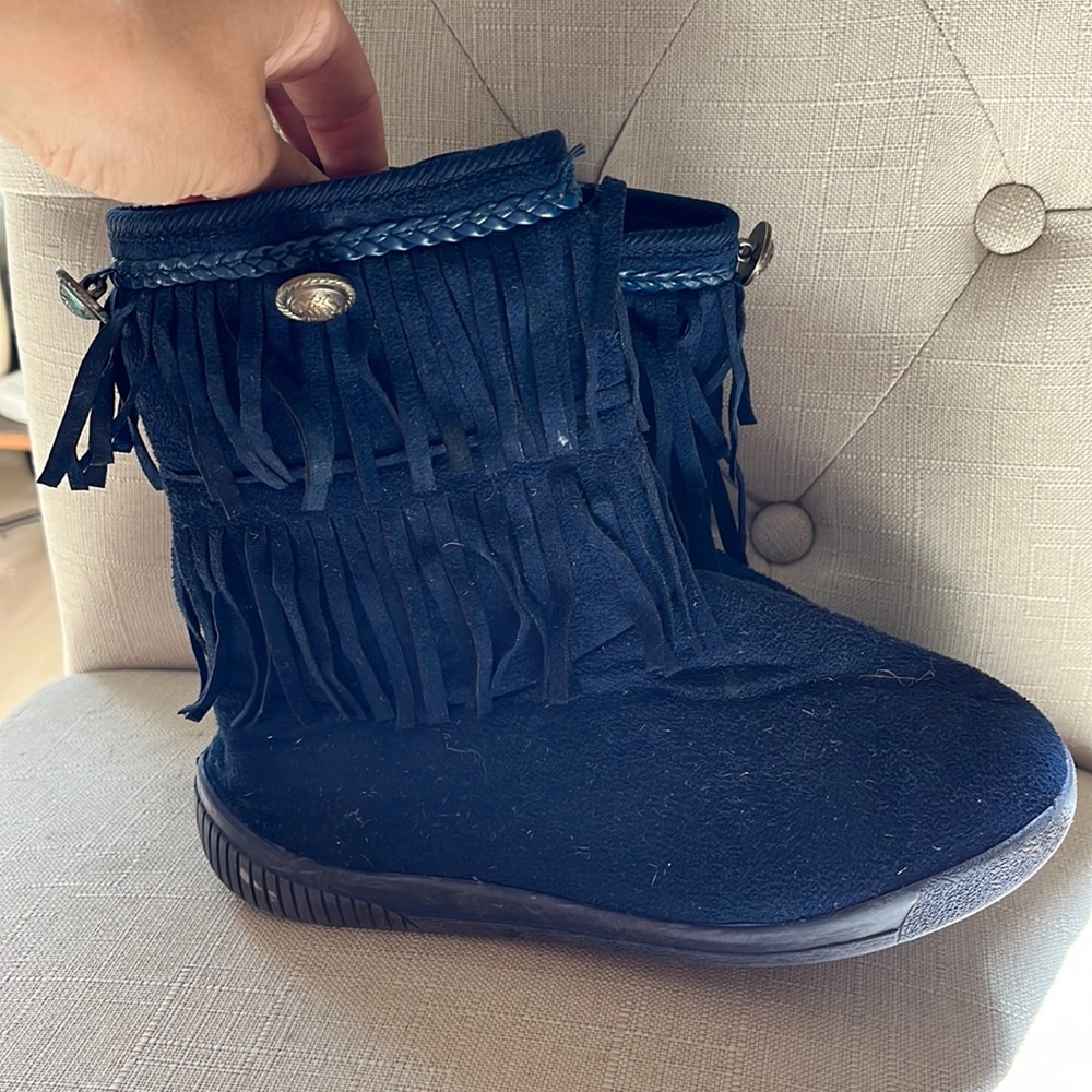 Justice girls fringe boots